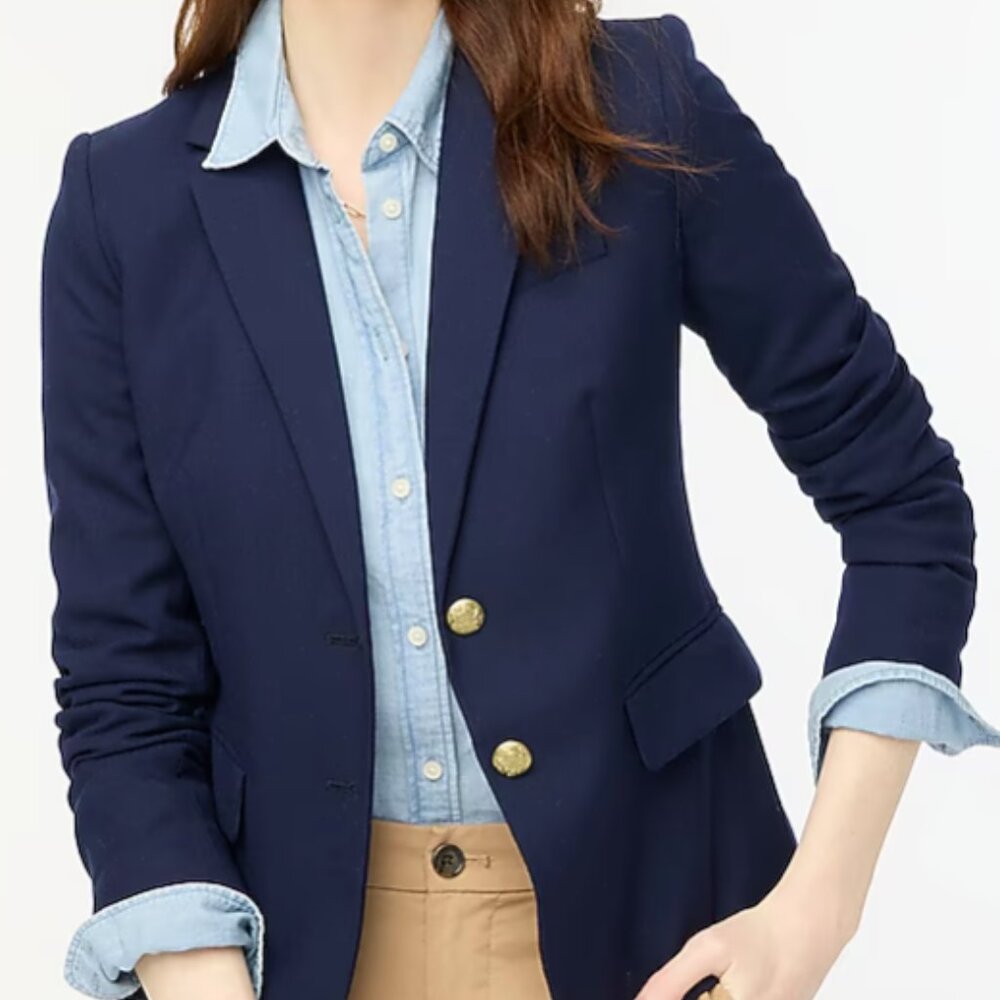 J. Crew Blazer - Women's - Navy